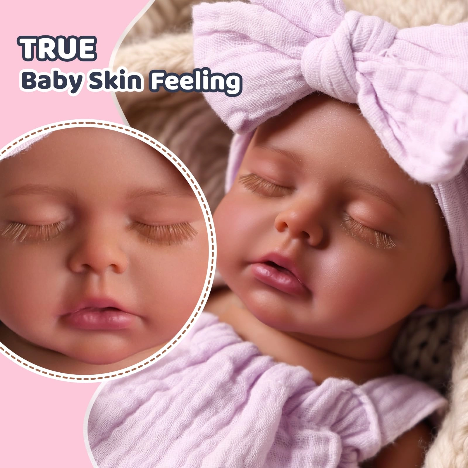 Daisy Reborn Baby Doll - 12 Inch Black Girl Ages 3+