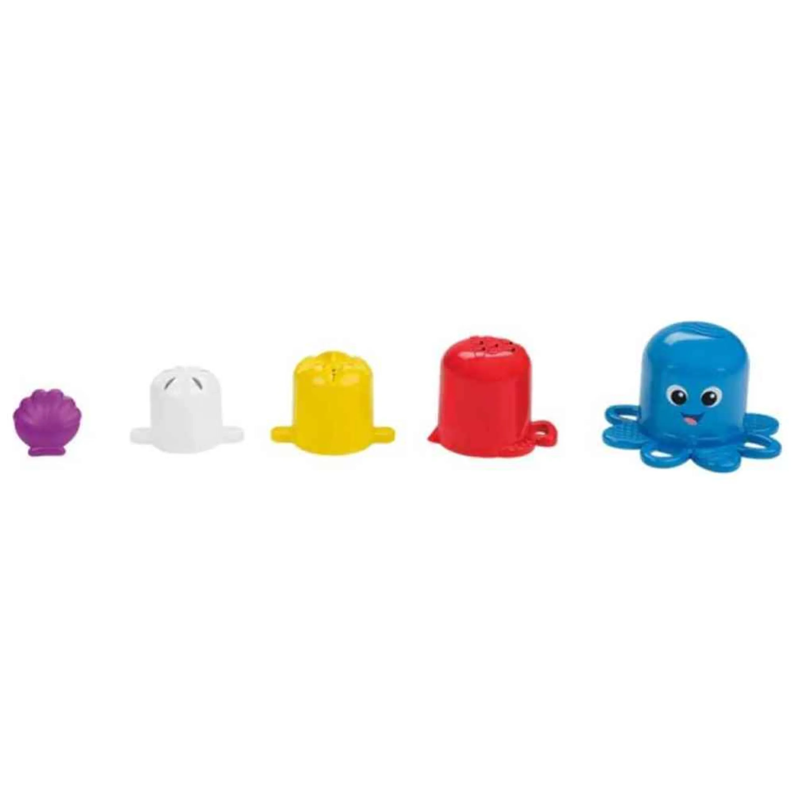 Baby Einstein Opus's Stack & Stream Sensory Stacking Cups - Suitable for 3 months & above 5-piece