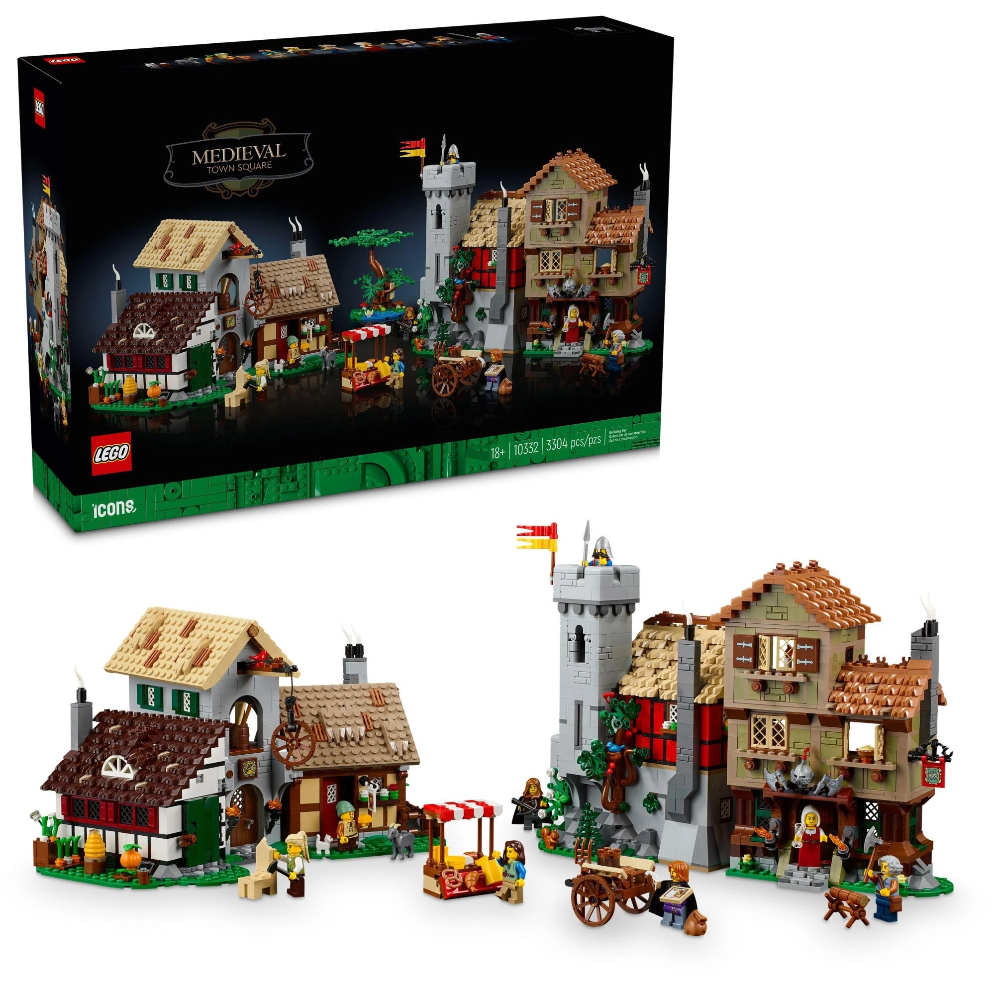 LEGO Icons Medieval Town Square