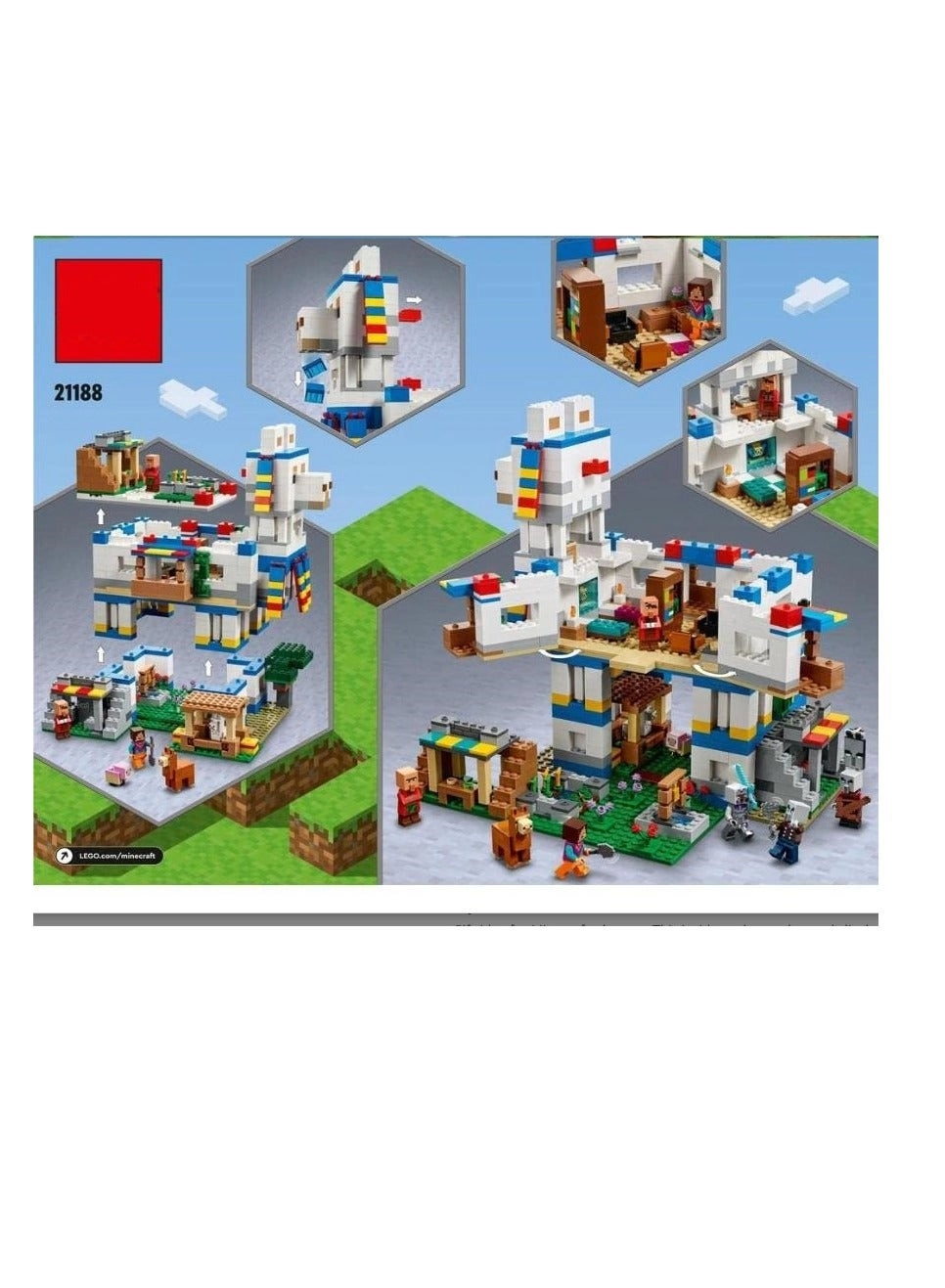 Minecraft Llama Village (202310) - Farm House 6 Modules