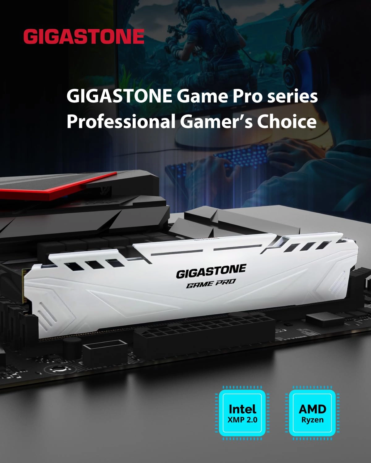 Game PRO - 32GB Kit (2x16GB) 3200MHz UDIMM DDR4