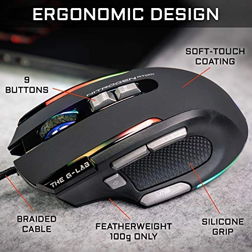 KULT Nitrogen Atom Mouse - Kabel