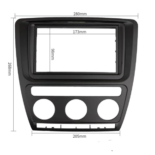 Double Din Car Radio Fascia - ASX RVR 2012
