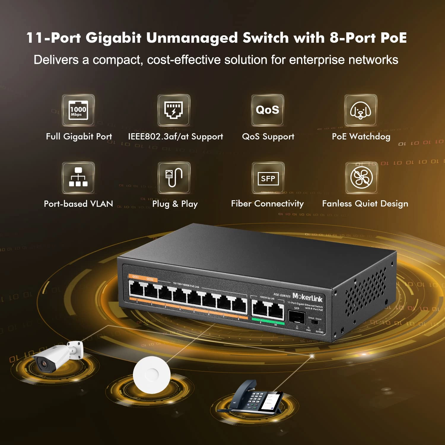 Ethernet Switch 11-ports
