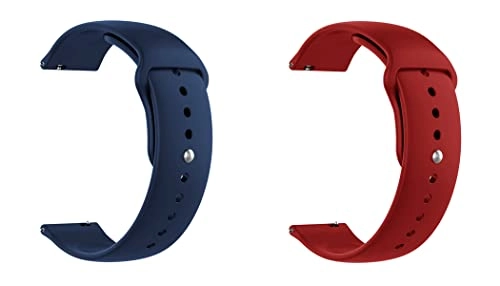 2 Pack 20mm Watch Band for Lotus Women's Digital 50015/A