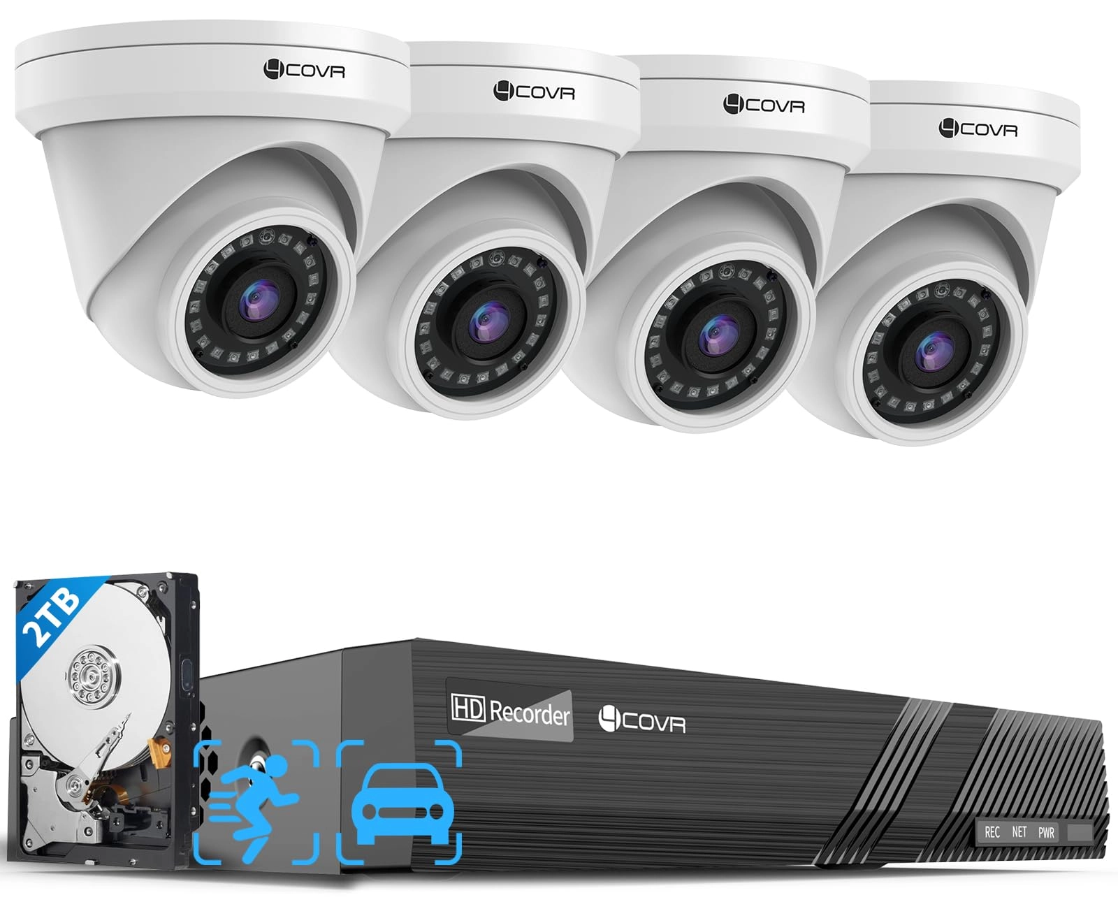 8 Channel NVR Security Camera System