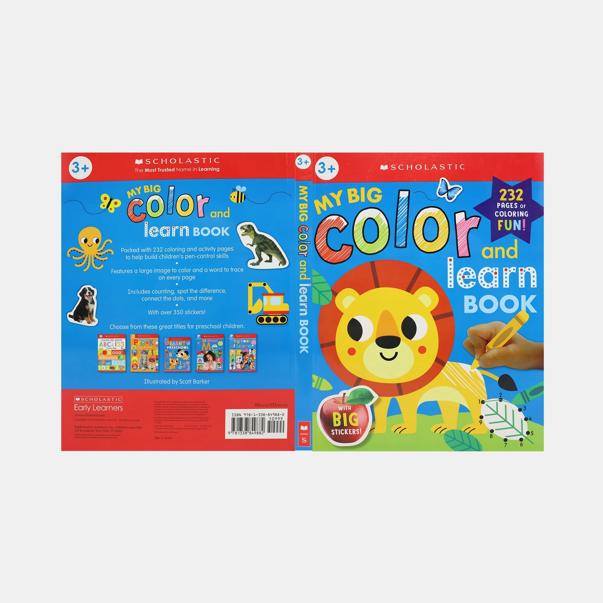 My Big Color and Learn Book