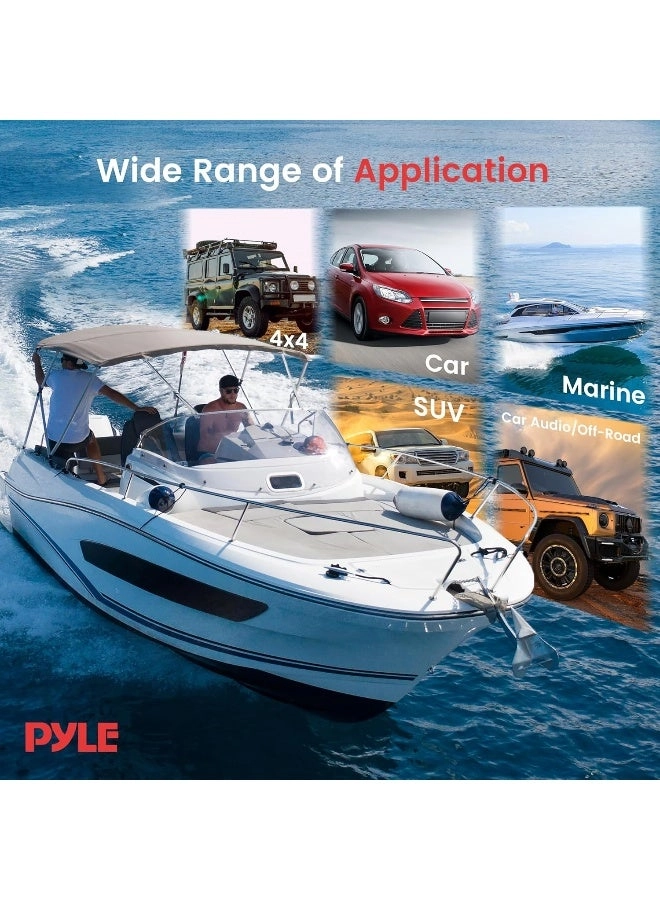 Dual Marine Speakers - 6.5 Inch 120 Watt