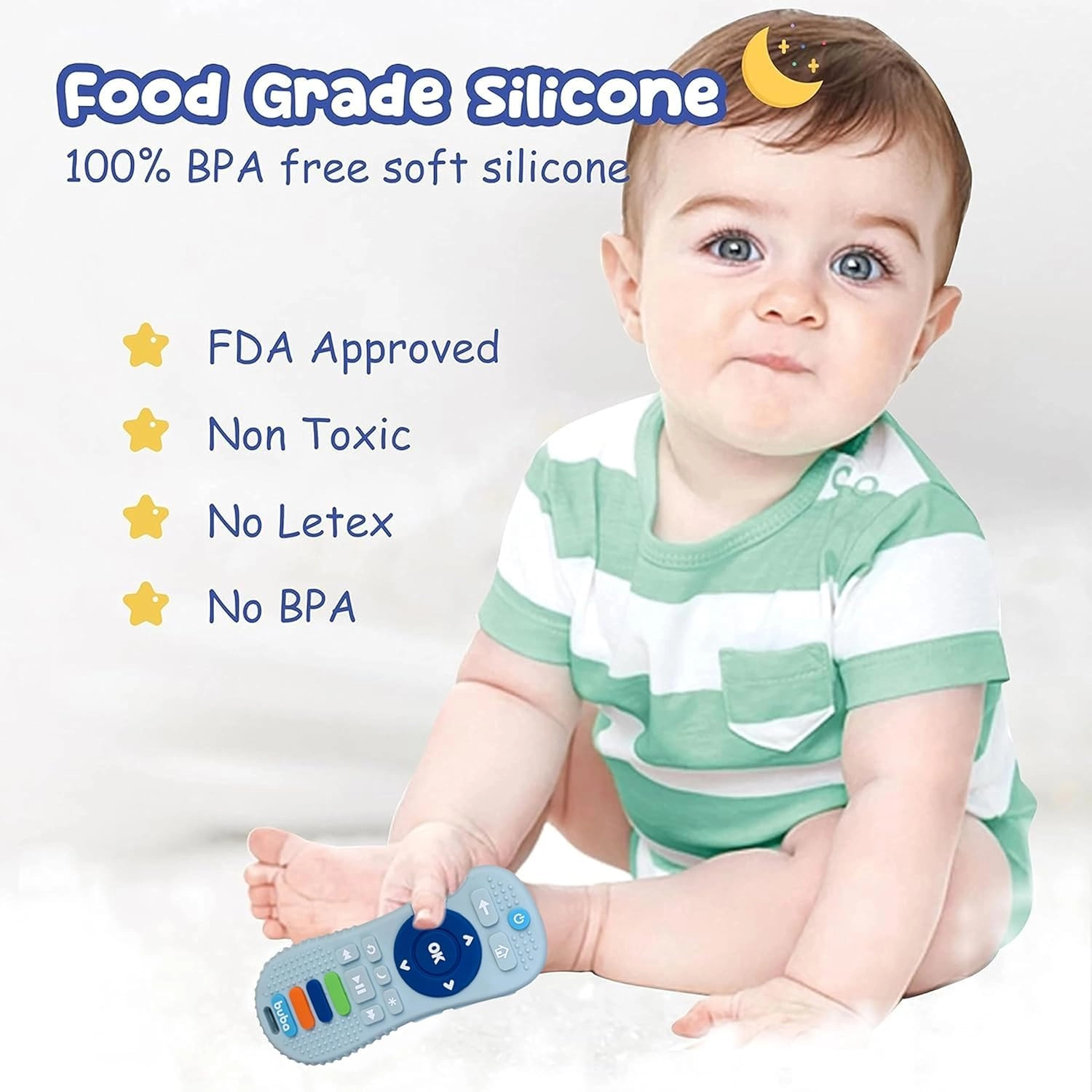 Silicone Remote Teether