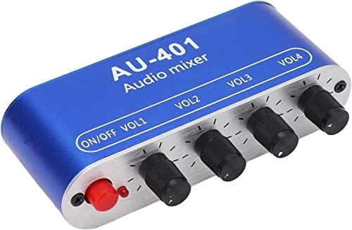Audio Mixer - 4 Input 1 Output
