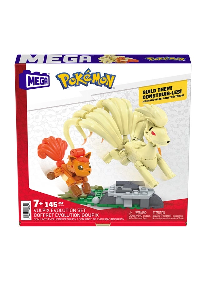Vulpix Evolution Set - Vulpix Ninetales 145 pcs