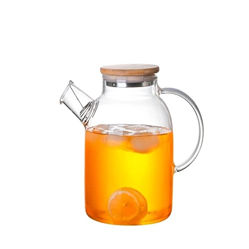 Kettle - large capacity heat-resistant glass