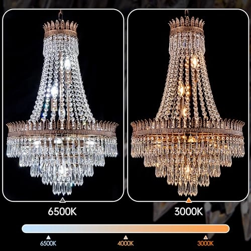 Crystal Chandelier - Dimmable