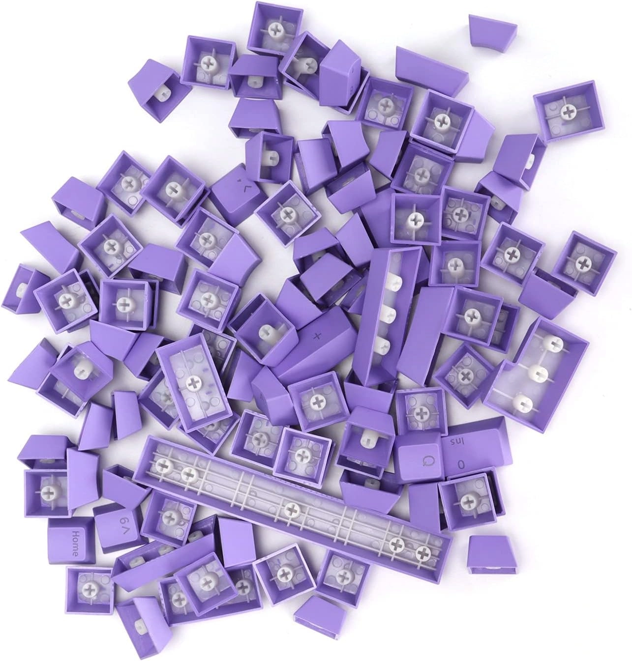 PBT Keycaps - 108Pcs Two Color