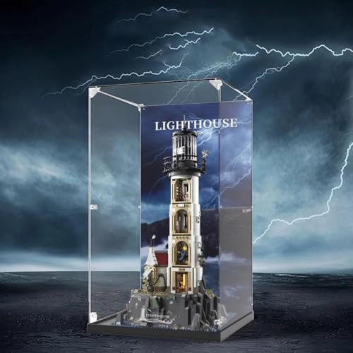 Acrylic Display Case - 33 x 33 x 58 cm 5mm thickness