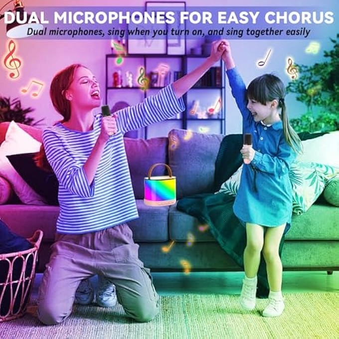 KARAOKE WITH BLUETOOTH MICROPHONE Wireless Microphone
