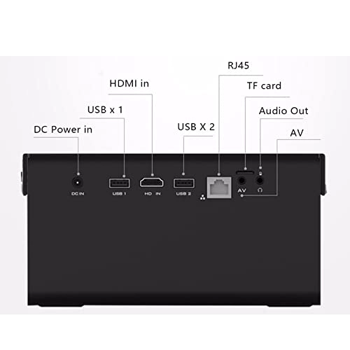 Portable Projector - 12000 Lumens 1080P