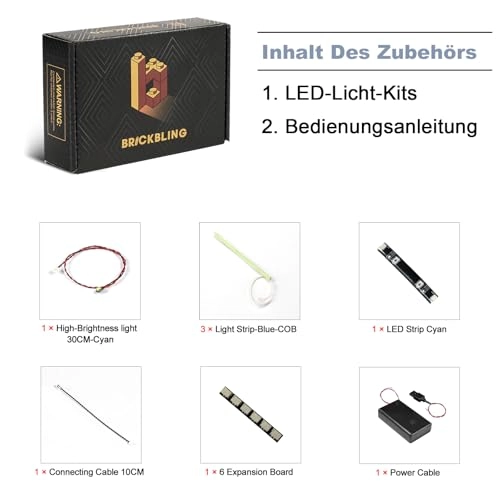 LED Light Set - Compatible with 75408 Jango Fett Helmet DIY