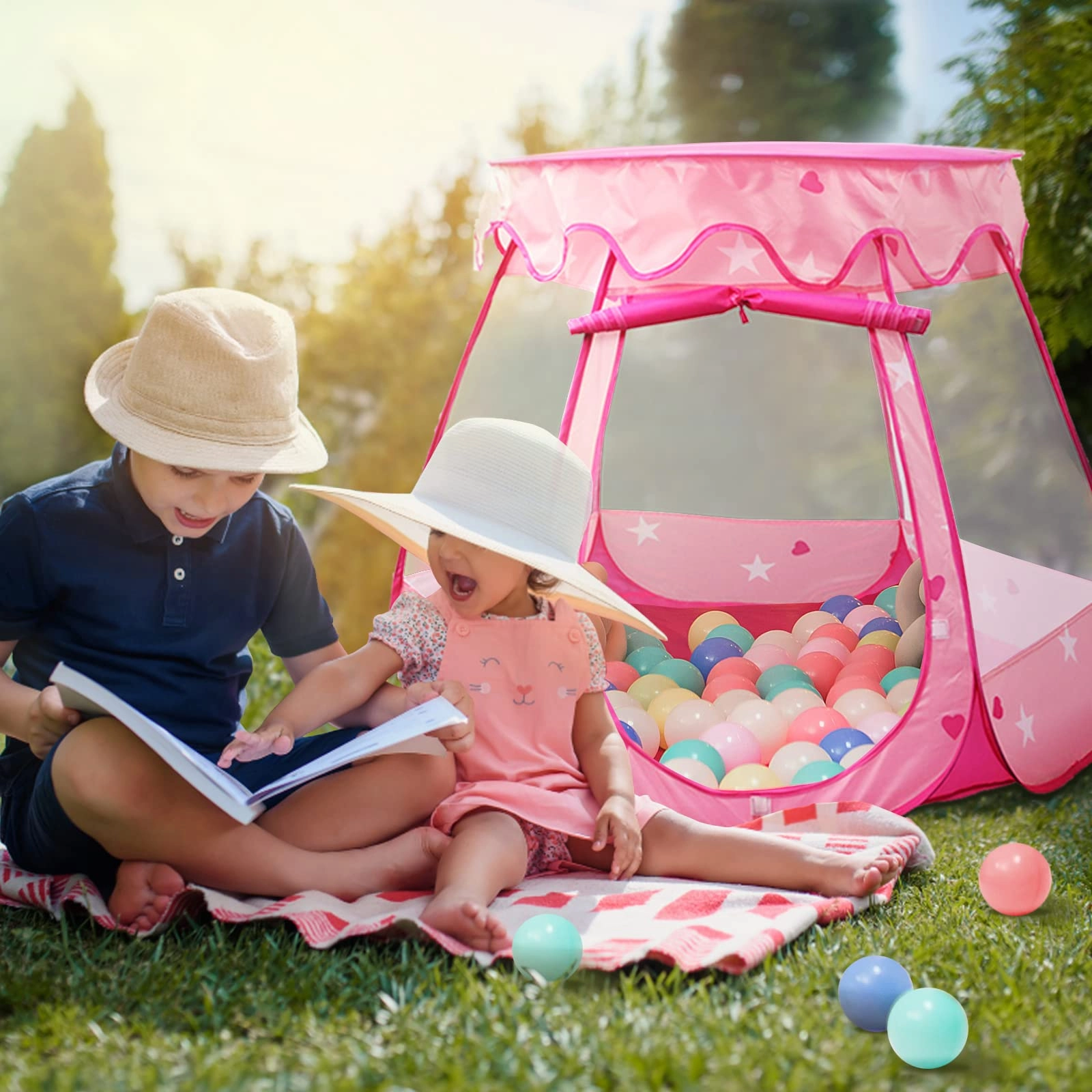 Pop Up Princess Tent