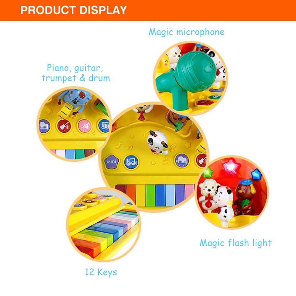 Baby Musical Piano Toy - Suitable for 3 years and above