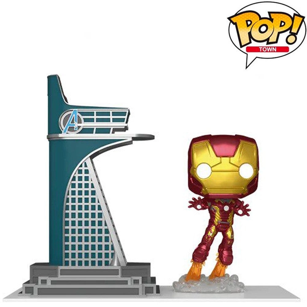 FUNKO POP! Marvel Avengers Tower with Iron Man