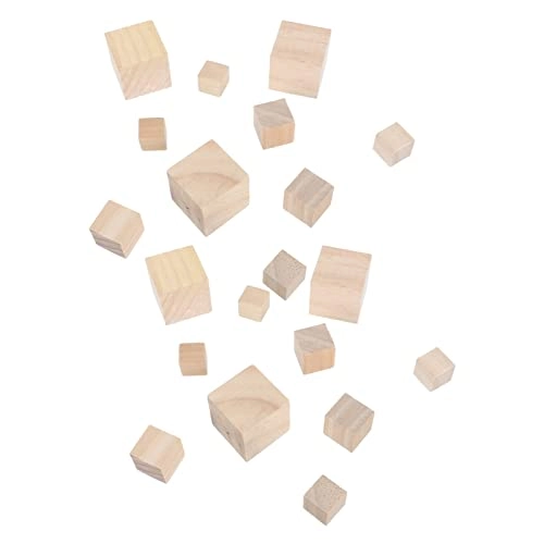 Wooden Cubes - 50 pieces