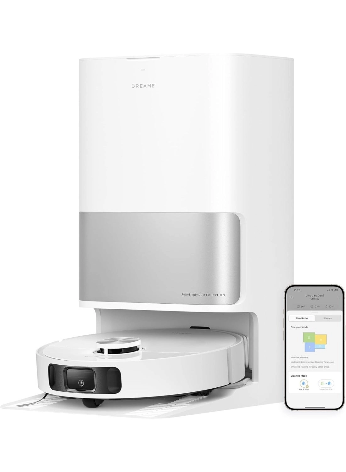 L10S-Ultra - Self-Empty Station With Mop