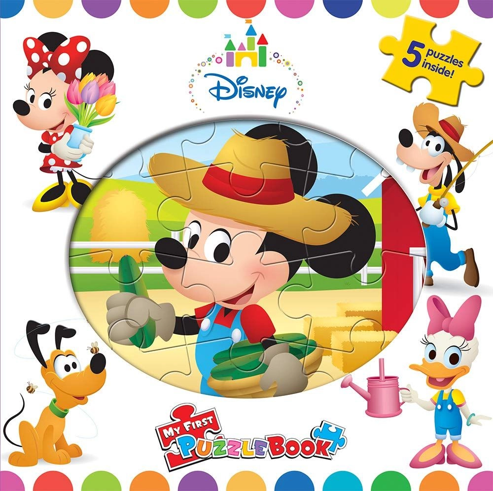 Phidal Disney Baby My First Puzzle Book - 3 years+