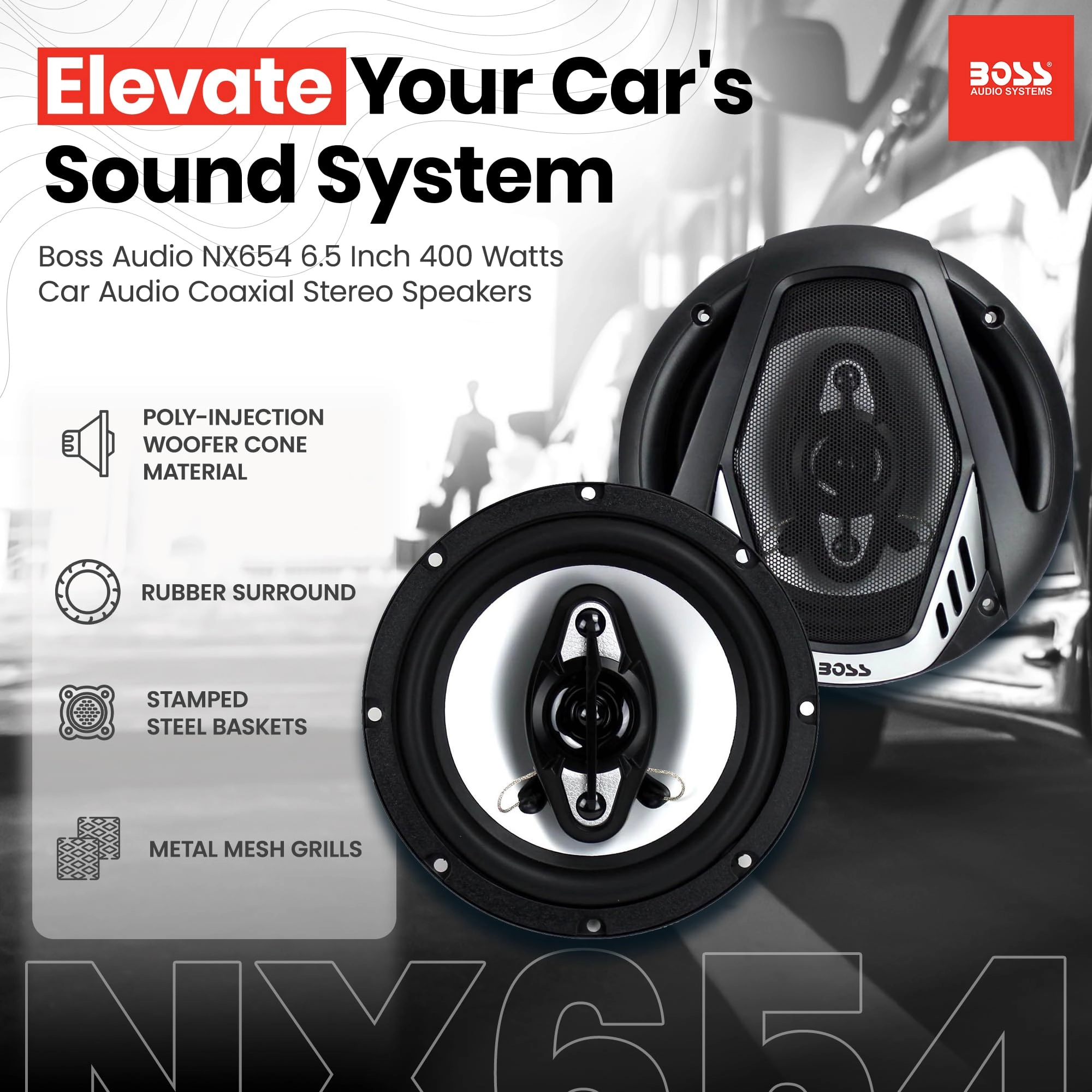 NX654 - 6.5 Inches Coaxial