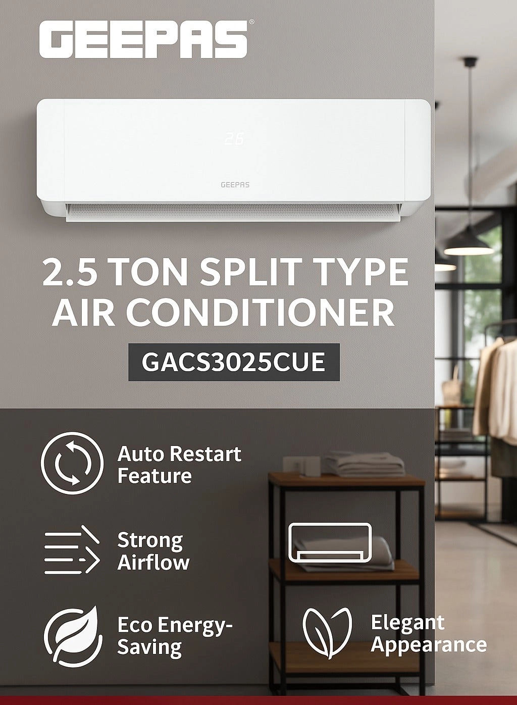 GACS3025CUE - 3500 W
