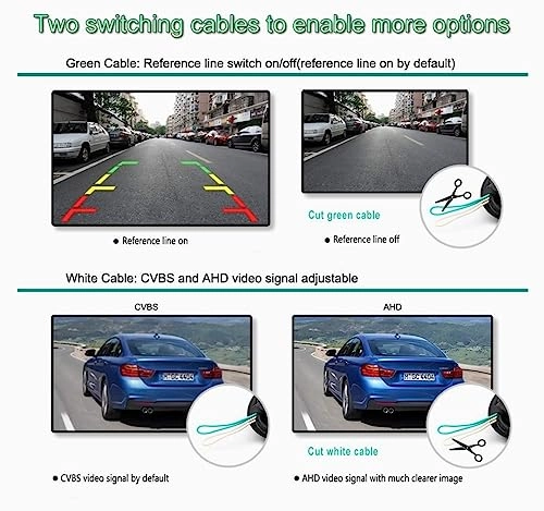 Reversing Backup Camera - Night vision AHD and CVBS 720P