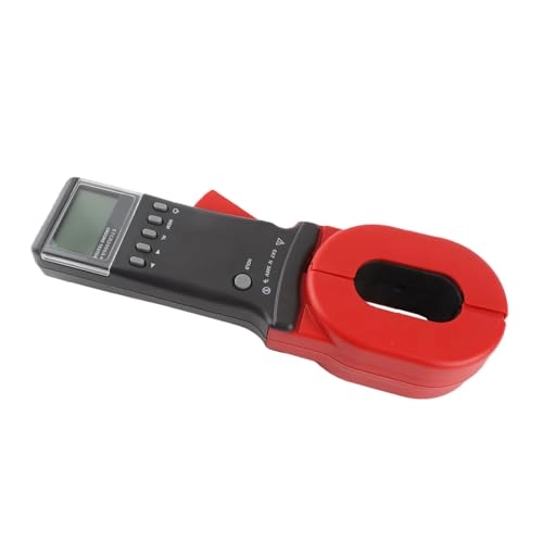 Luqeeg Digital Clamp Meter - LCD Display Earth Resistance Tester