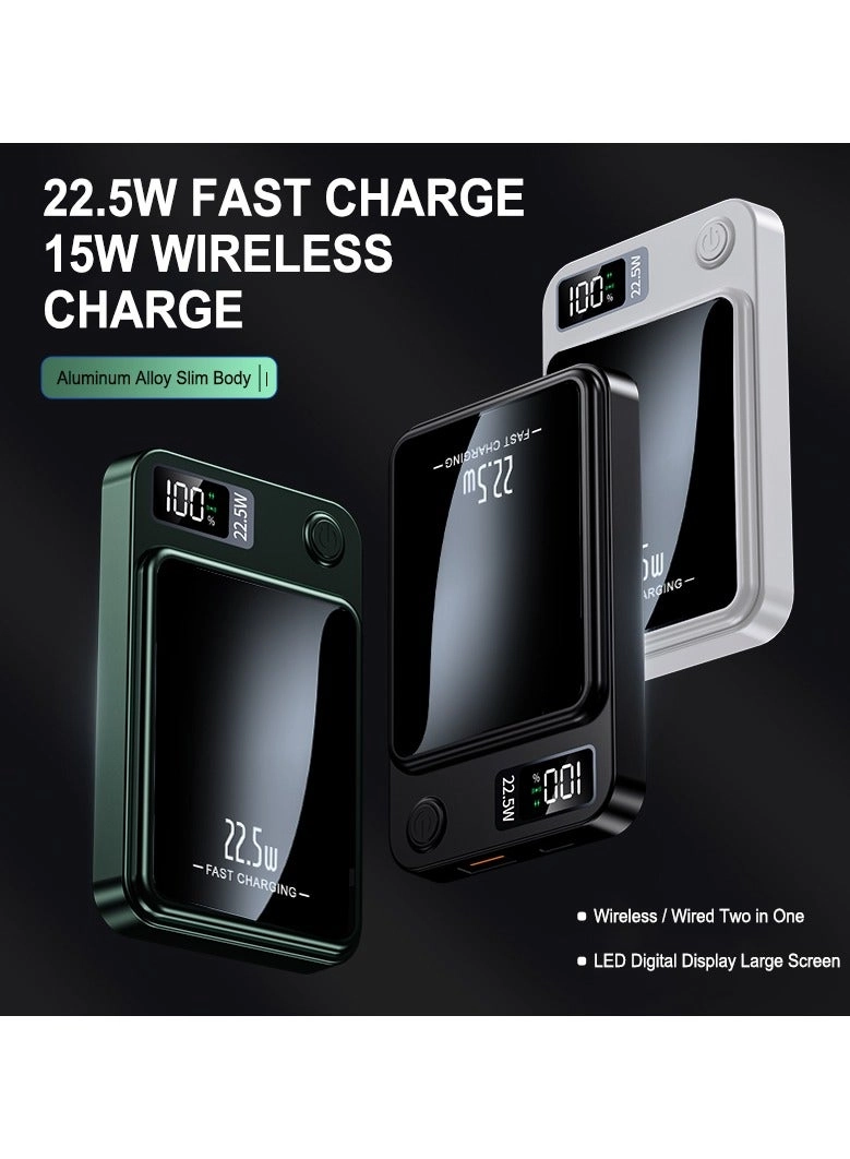 Magnetic Wireless Power Bank - 10000mAh 22.5W