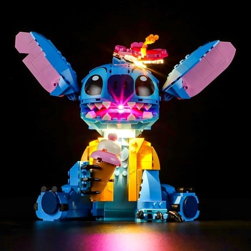 LED Light Kit for LEGO Disney Stitch 43249
