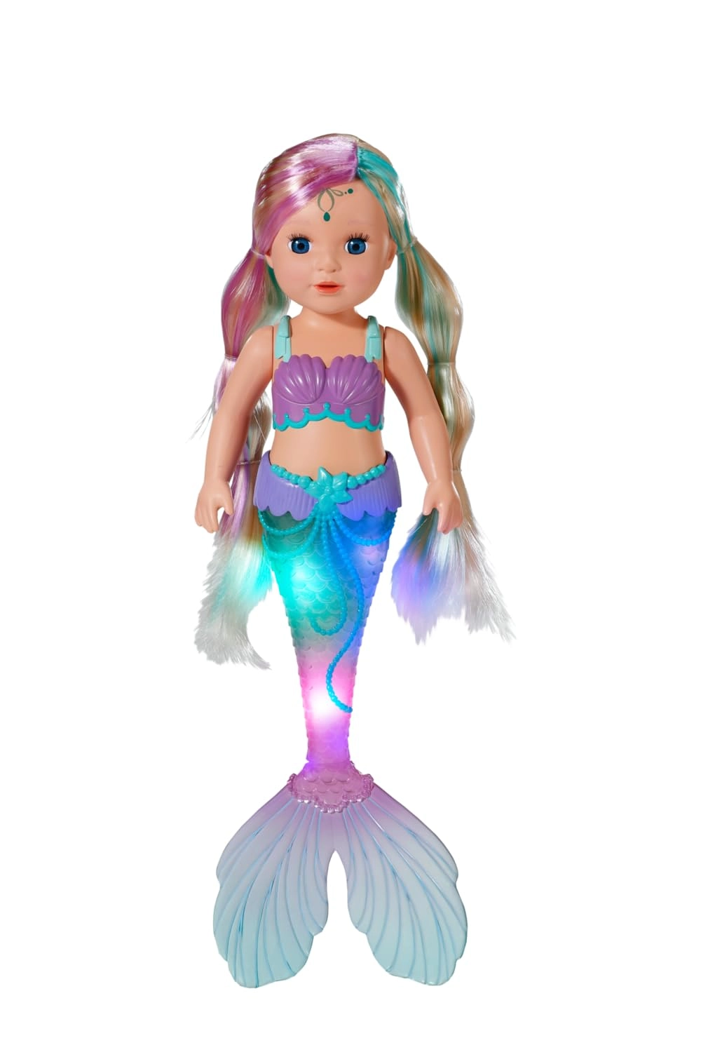 Zapf (Open Box) Little Mermaid Mermaid - 43cm Colour-changing tail Ages 3+