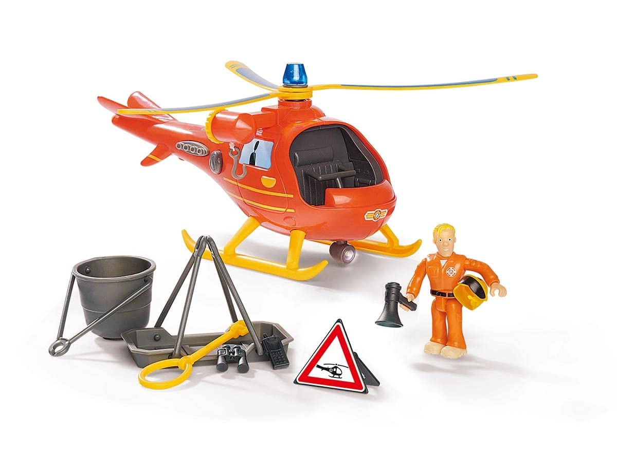 Simba Feuerwehrmann Sam Hubschrauber - 15 cm with sound (109252510)