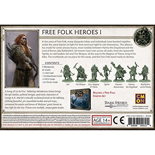 A Song of Ice and Fire: Free Folk Heroes Box 1