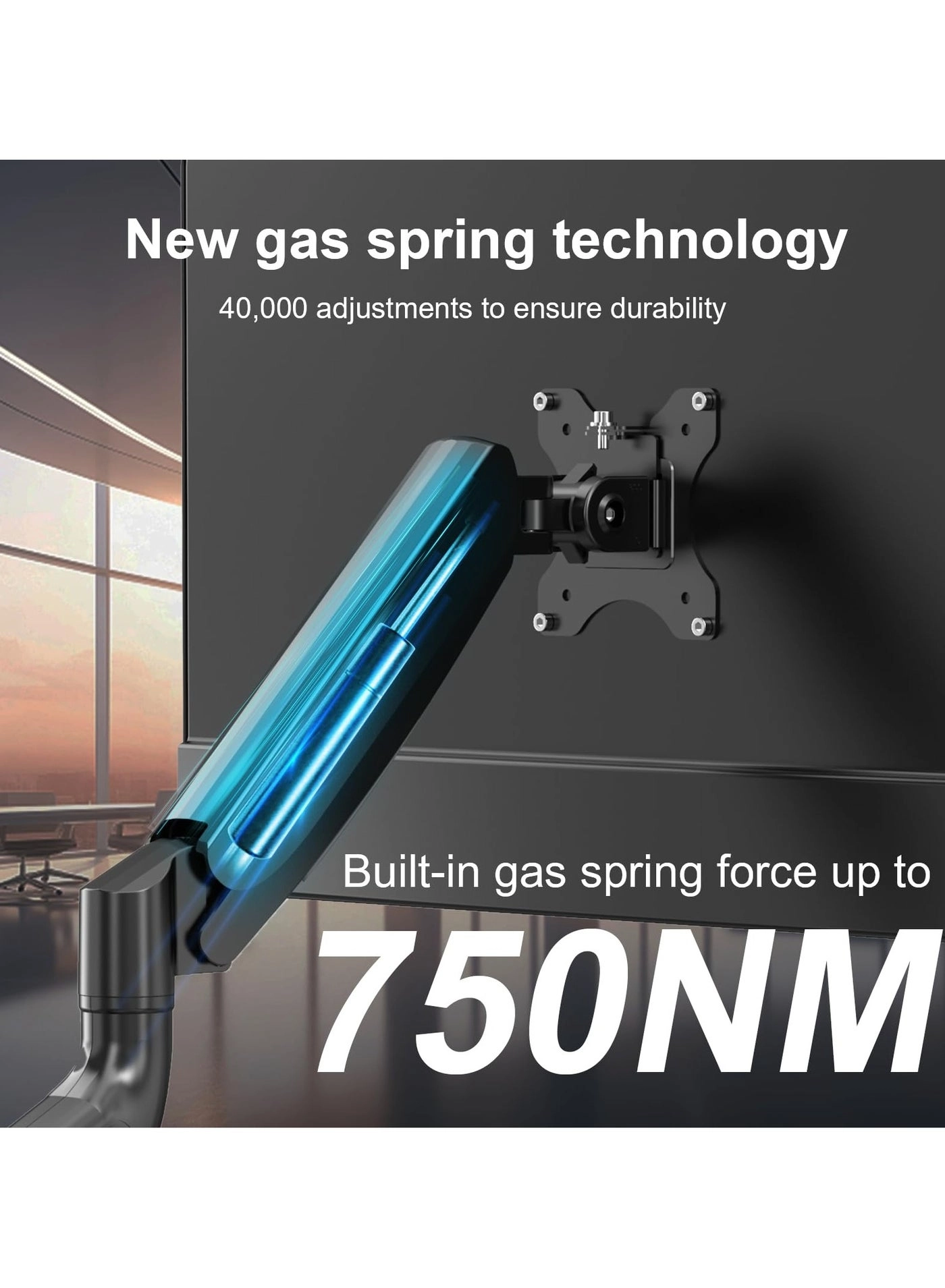 Single Monitor Desk Mount - 1 32 Inch