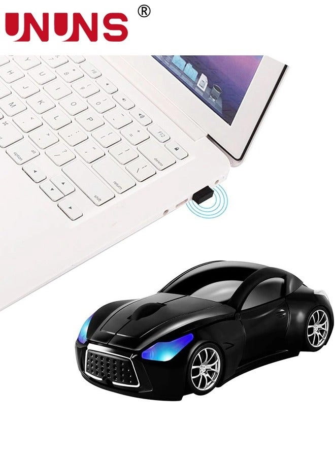 Cute Cartoon Pattern Slim Mouse - Wireless