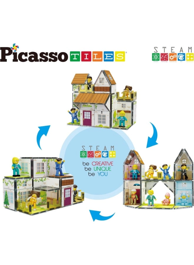 Magnetic Tiles - Homestead 65 pcs
