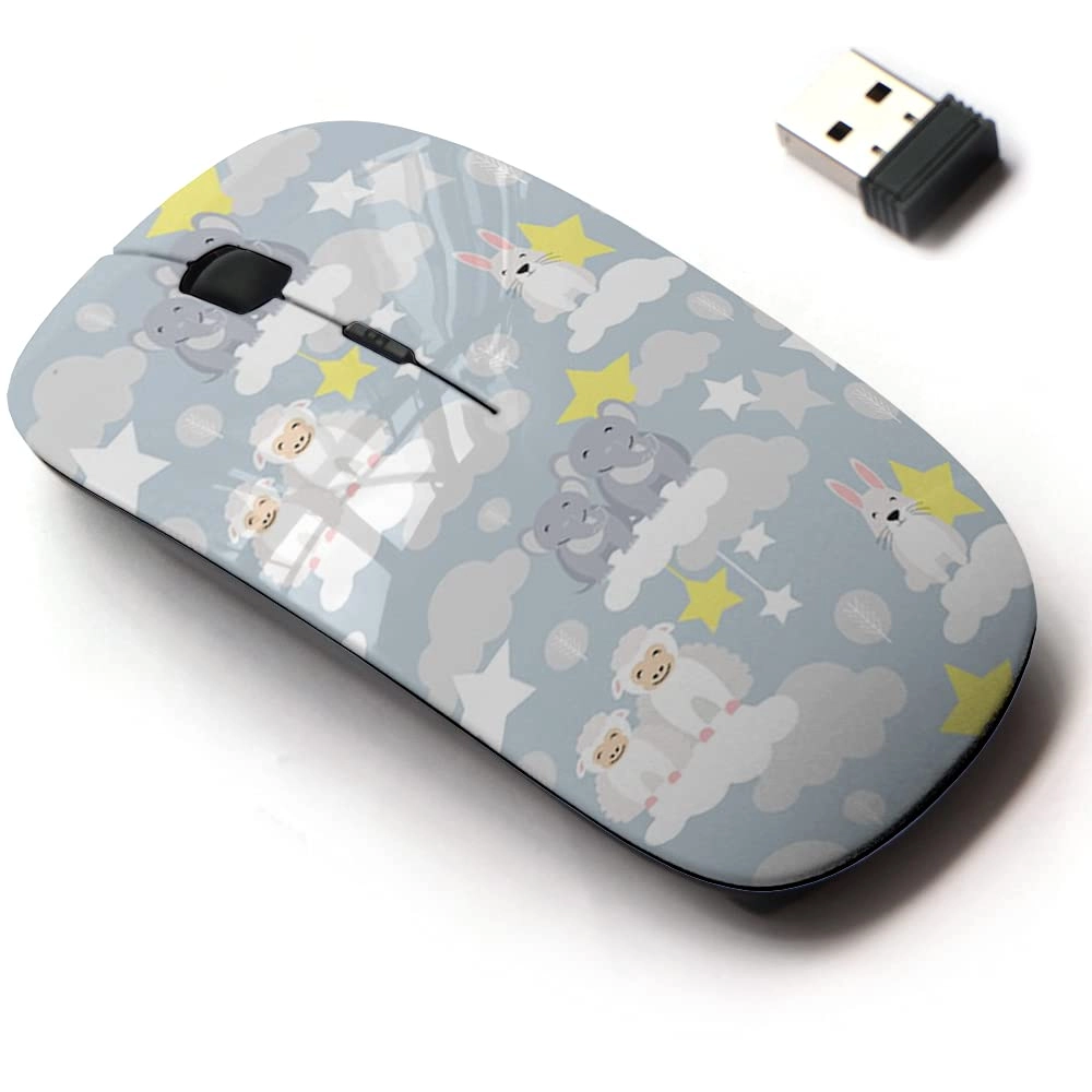 2.4G Cute Pattern Mouse - USB