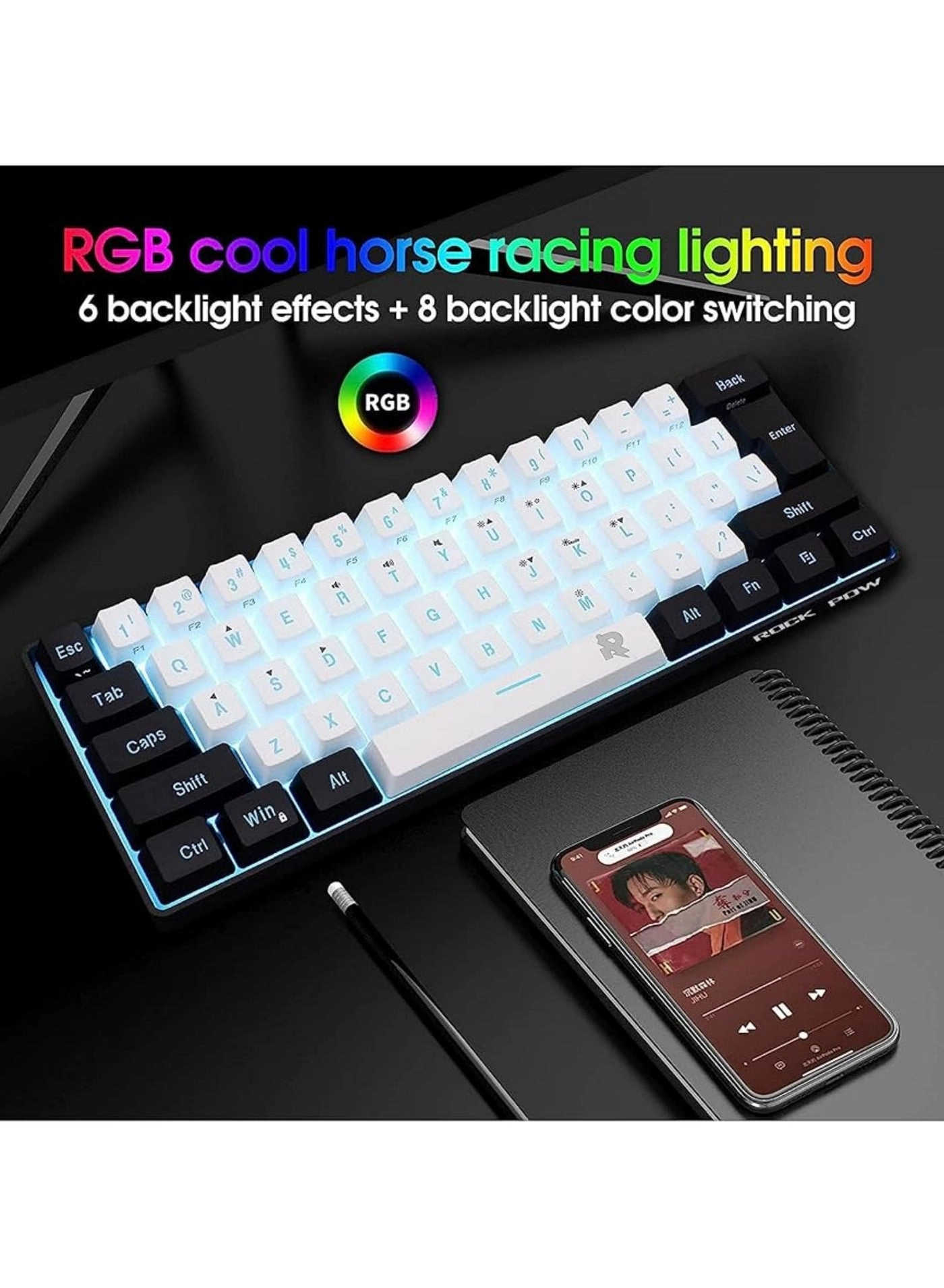 Gaming Keyboard and Mouse Combo - Wired