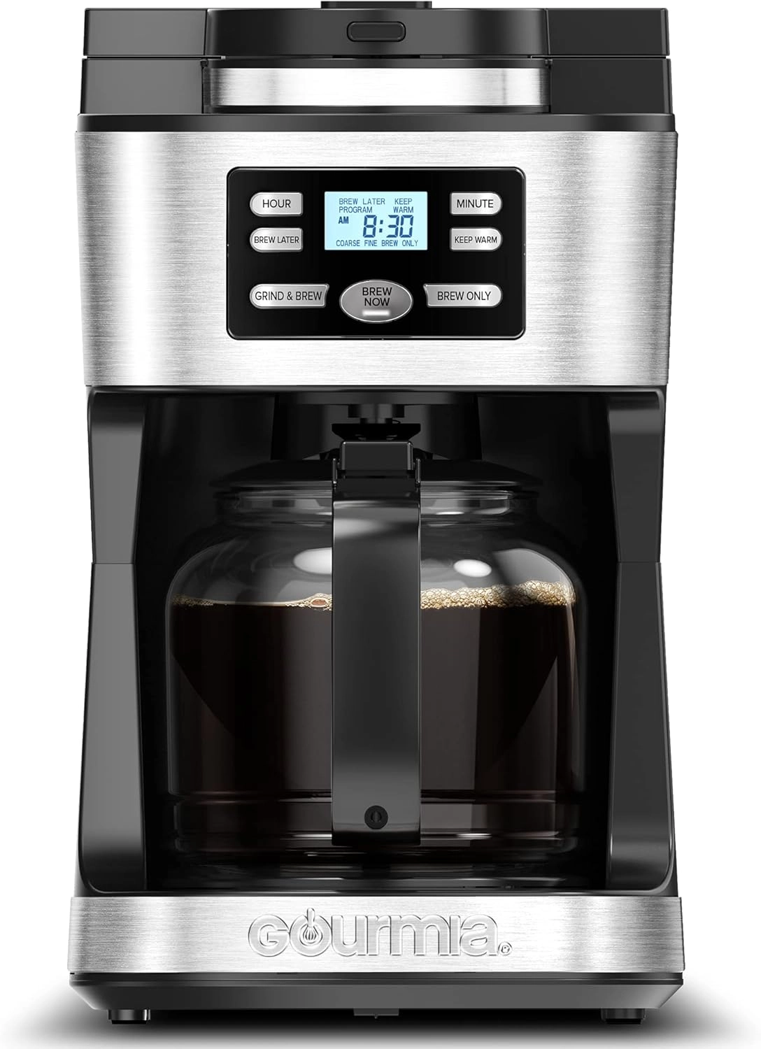 Gourmia GCM3180 - 12Cup Grind & Brew