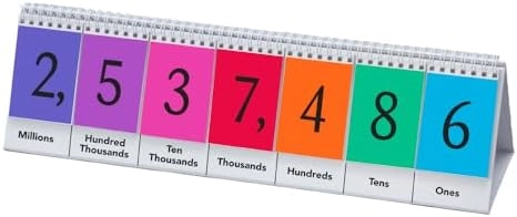 MZA STORES Place Value Flip Stand