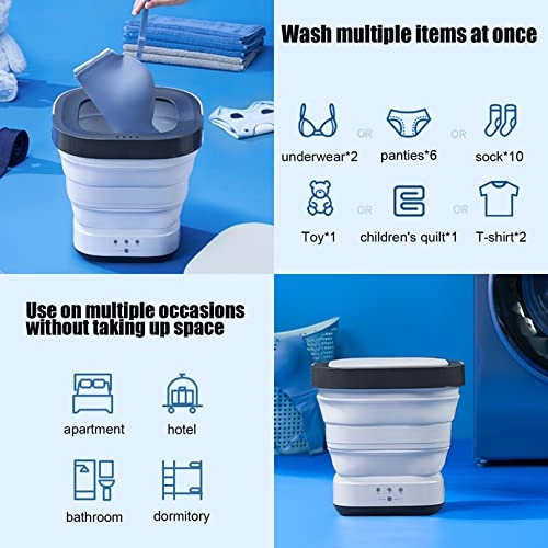 Mini folding washing machine