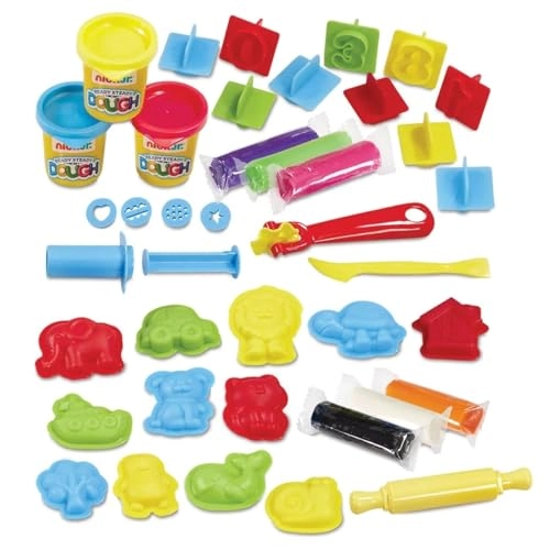 Nick Junior Awesome Activity Dough Case - 3+ years 40 pcs