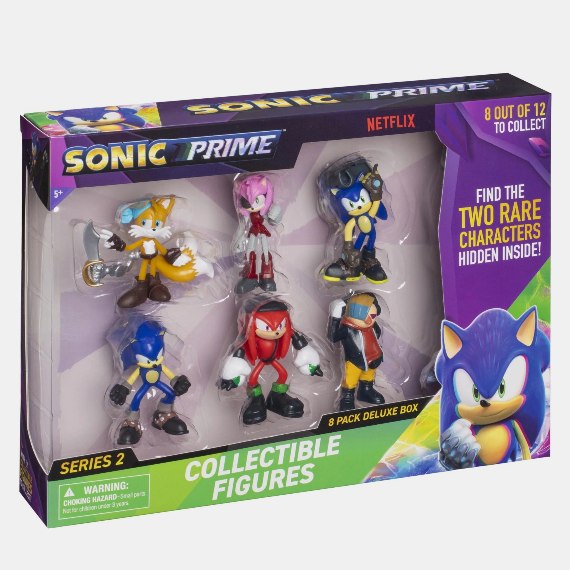 Sonic Figure Set - Sonic The Hedgehog - 8 pcs