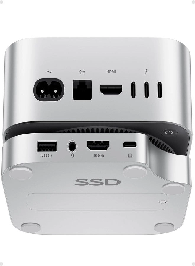 PULWTOP Mac mini M4 Dock - 4TB M.2 HDMI 4K 60Hz