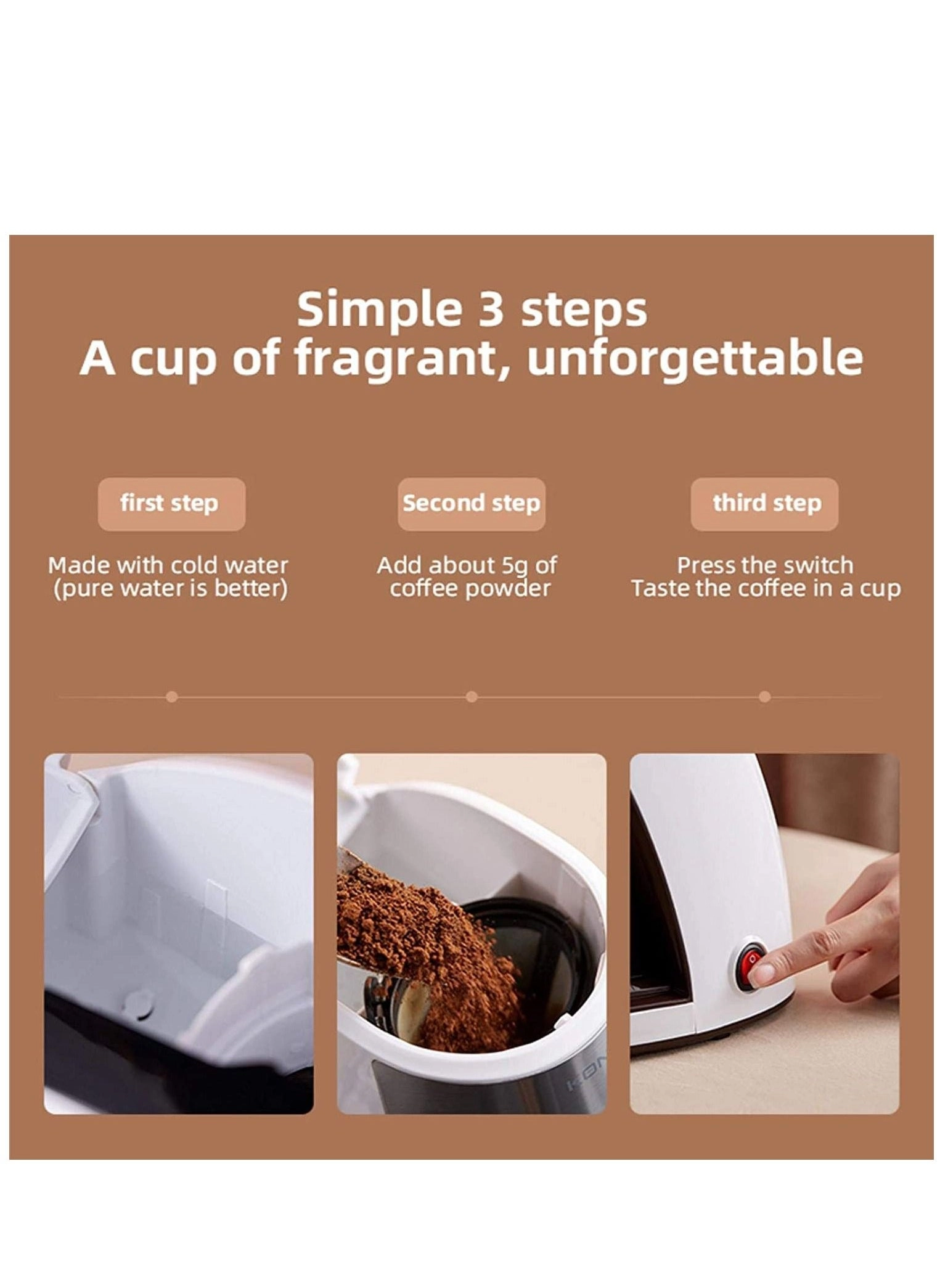 Semi-Automatic Drip Coffee Machine CS2