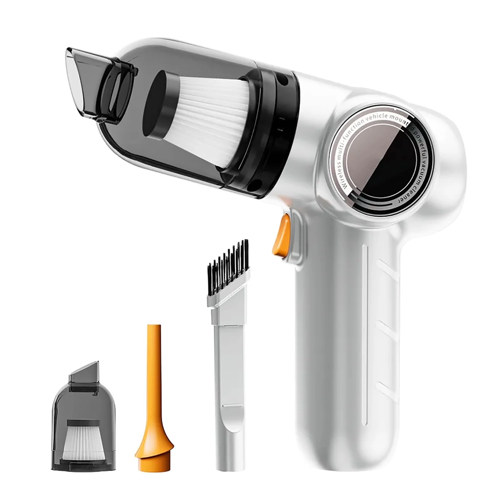 Mini Car Vacuum Cleaner - 9000PA Cordless Rechargeable